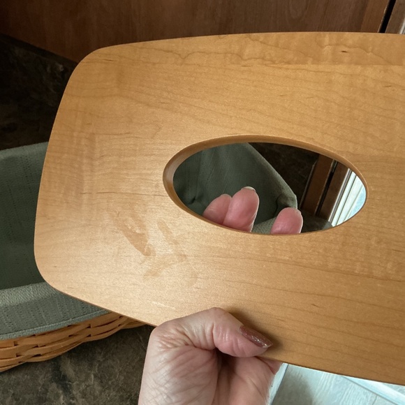 Longaberger Long Tissue Basket Set - Picture 12 of 13